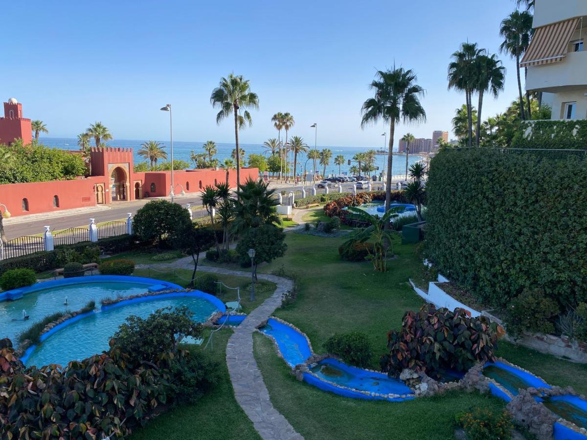 Modern Sea View Studio In Benal Beach Benalmádena Exterior foto