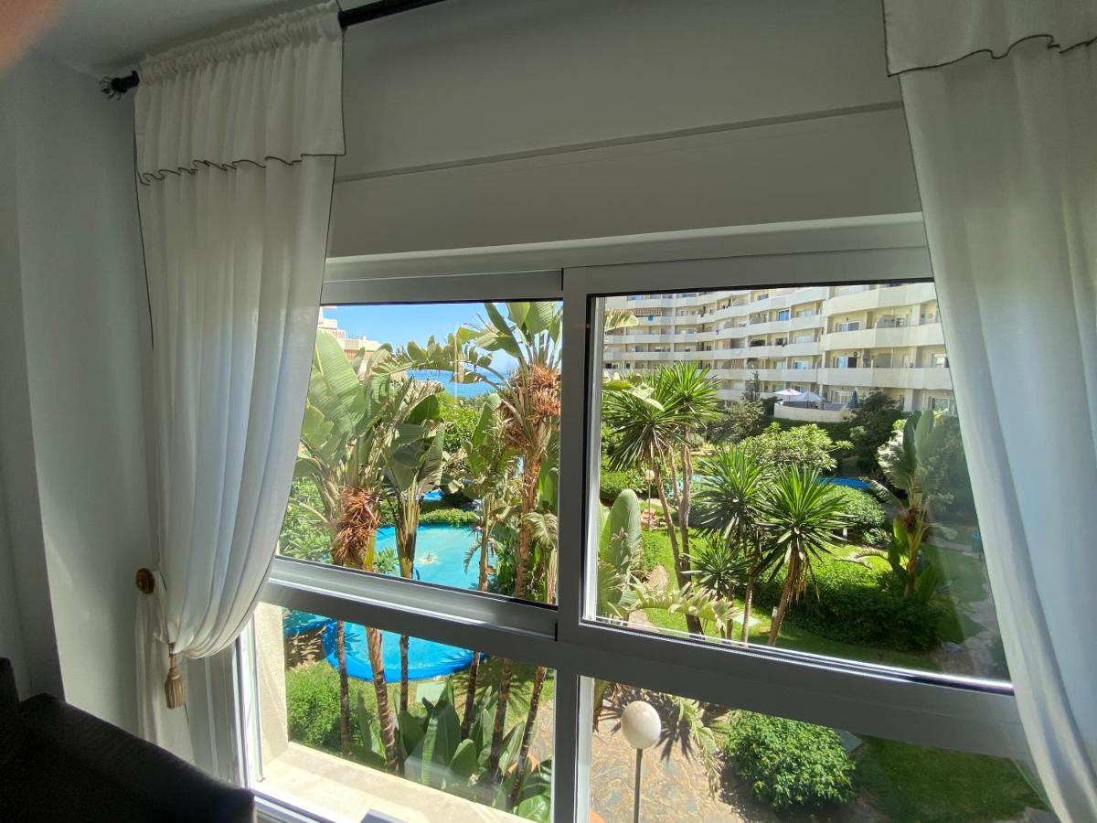 Modern Sea View Studio In Benal Beach Benalmádena Exterior foto